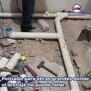 Tubo Sanitario PVC Norma 8 pulg x 6.10 m DTC