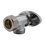 Llave Angular Cromada 013 x 013 mm ½ x ½ Rugo