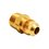 Niple Terminal Bronce Gas 3/8 x 3/8 pulg