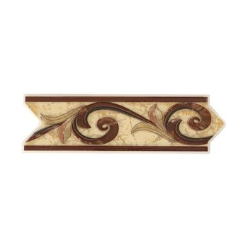 Cenefa cerámica para muro DKJ1118G Tiles 2000 8x25 cm beige