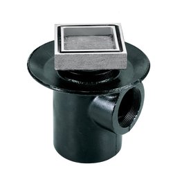 Coladera Una Boca Helvex Desagüe Contorno Cuadrado 24CHLI Coladera Una Boca Helvex Desagüe Contorno Cuadrado 24CHLI