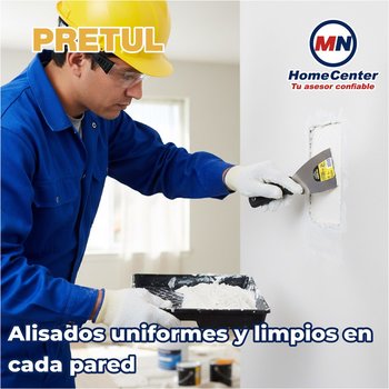 Espátula Flexible 4" Pulgadas Con Mango de Plástico Pretul