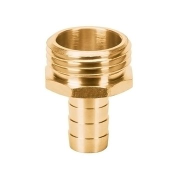 Conector Latón Truper Macho ½ pulg