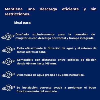 Brida Mingitorio Flexible Coflex