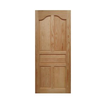 Puerta de Madera Pino Rústico Interior 91 x 213 cm 5 Tableros