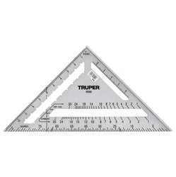 Escuadra 12" pulgadas de Aluminio Para Muros de Yeso Truper