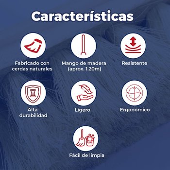 Cepillo Ixtle con Mango Thermotek