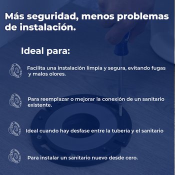 Kit de Instalación Para Sanitario Brida Coflex
