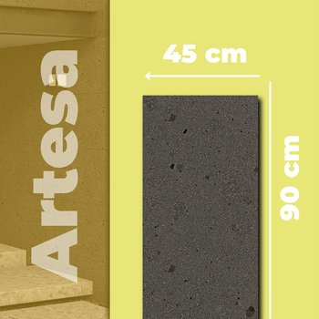 Piso Artesa Obscuro Daltile 45x90 cm