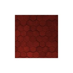 Adoquín Orión Mextile 19.1 x 16.5 x 6 cm Rojo Rubí