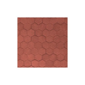 Adoquín Orión Mextile 19.1 x 16.5 x 6 cm Rojo Rubí