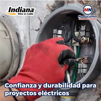 Cable Eléctrico Blanco 100 M Cal 8 THW-LS