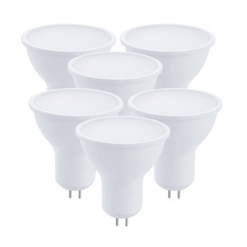Lámpara LED MR16 5 W Estévez Luz Cálida 6 Piezas