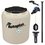 Tinaco Plus Beige 450 L c/herrajes y Filtro 98 X 87