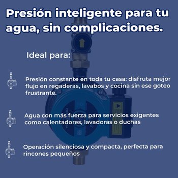 Bomba Presurizadora Iusazz1/3 hp 60 L x min 227 v