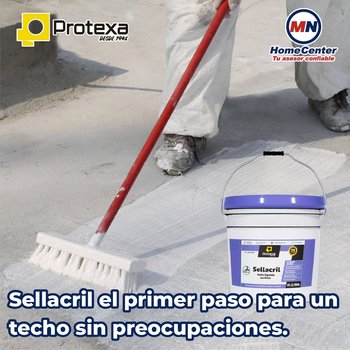 Sellador Acrílico Protexa Sellacril 4 Lt