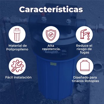 Filtro Jumbo Completo Hydronet Rotoplas