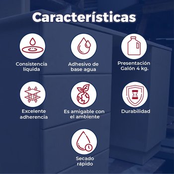 Pegamento Presto Woody Blanco 4 kg