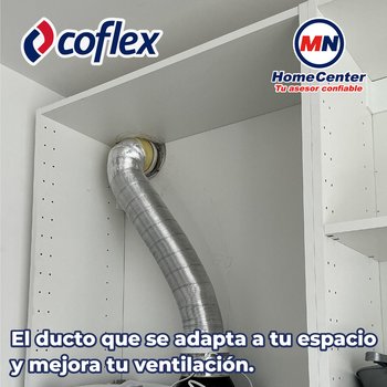 Ducto de Aluminio Flexible Extracción Coflex