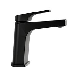 MONOMANDO LAVABO BAJO ÉBANO LINEA QUADRATTA