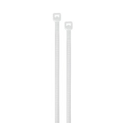 Cincho Plástico Volteck Transparente 35 cm
