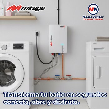 Calentador Eléctrico Instantáneo Mirage Flux Electric 220V