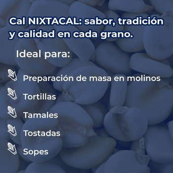 Cal para Nixtamal Nixtacal Saco de 25 kg
