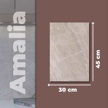 Muro Tipo Mármol Amalia Marfil Daltile 30 x 45 cm