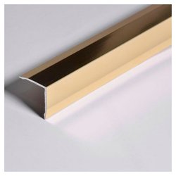 Uniperfil ángulo 16 mm x 2..5 ml oro brillo