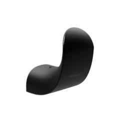 Gancho sencillo Potenza ébano Helvex