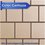 Boquilla con arena 10 kg Crest color gamuza