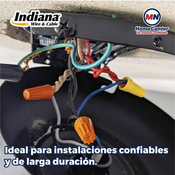 Cable Eléctrico Rojo Rollo de 100 M Calibre 14 THW-LS