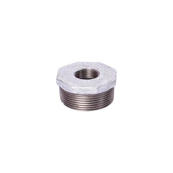 Reducción Galvanizada Bushing 19 x 13 mm ¾ x ½