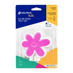 Luz Noche Lámpara E12 Flor LUZ01