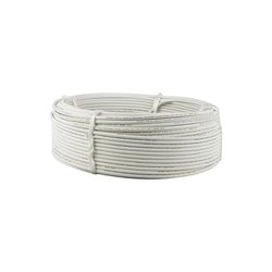 Cable Eléctrico de Cobre Blanco Indiana 100 M CAL 6 THW-LS 600 V