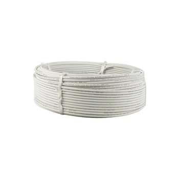 Cable Eléctrico de Cobre Blanco Indiana 100 M CAL 6 THW-LS 600 V