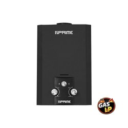 Calentador Paso 6 L Instantáneo Baja Presión Gas LP Prime Negro Calentador Paso 6 L Instantáneo Baja Presión Gas LP Prime Negro