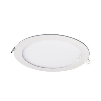 Luminario Led Empotrado Techo Luz Blanco 12W Flat Estevez
