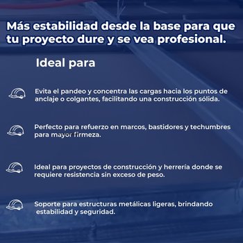 Canaleta de Carga Calibre 24 1 1/2X3.05 M