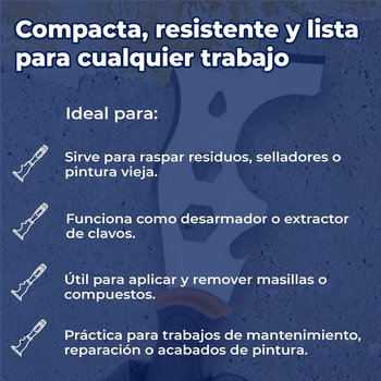 Espátula Multifuncional Pro 14 en 1 Para Pintor Byp