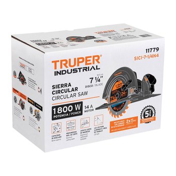 Sierra Circular 7 1/4" INDUSTRIAL 1,800W