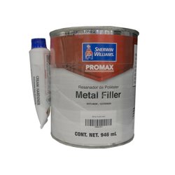Resanador de poliéster Metálico Sherwin William Metal Filler 1 L Resanador de poliéster Metálico Sherwin William Metal Filler 1 L