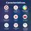 Luminario led empotrado smart 5 pulgadas 12 W con wifi