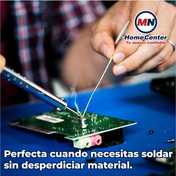 Soldadura de Estaño Solida Omega 50/50 3mm 64 Gramos