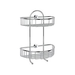 Repisa Semicircular Doble Helvex Rejilla REJ-03