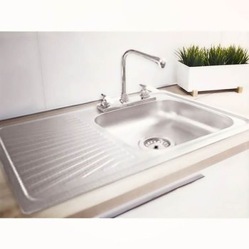 Fregadero Eb Técnica Acero Inoxidable 80 x 52 cm K101