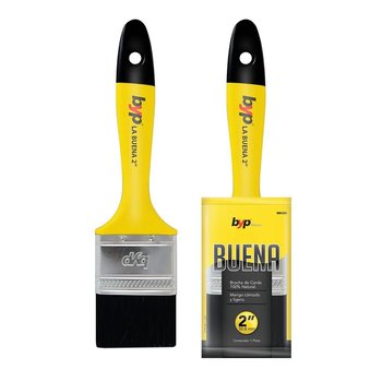 Brocha Byp de cerda natural La Buena 2” pulgadas
