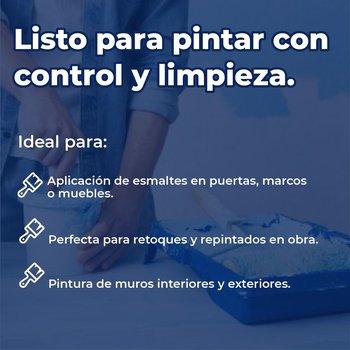 Charola Profesional para Pintura Byp 9 pulgadas