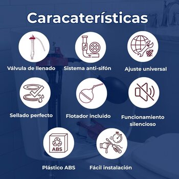 Kit de Reparación Para Sanitario Fluidmaster 101AM133