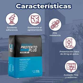 Recubrimiento Base Polvo Protekto Plus 20 KG